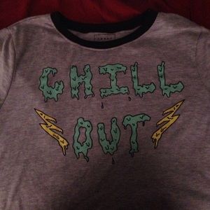 Chill out crop top pacsun