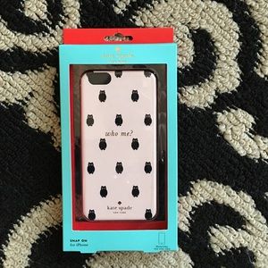 Kate Spade New York 'who me?' iPhone 6+ & 6s+ case