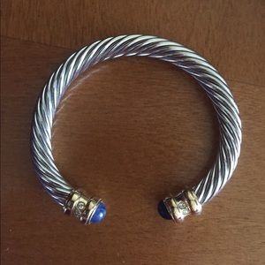 Twisted cable bracelet