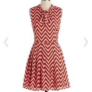 Modcloth I can zig it dress
