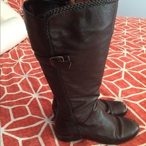 Gabriella Rocha Extra Wide Calf Brown Boots