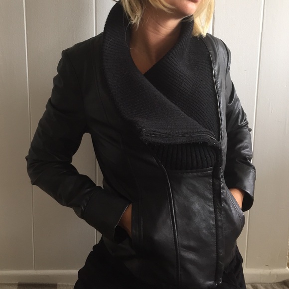 Gap leather jacket