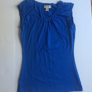 Ann Taylor Loft Cap Sleeve Tee
