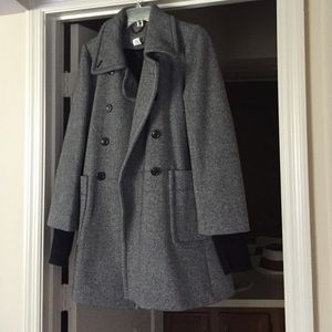 Authentic J Crew wool pea coat