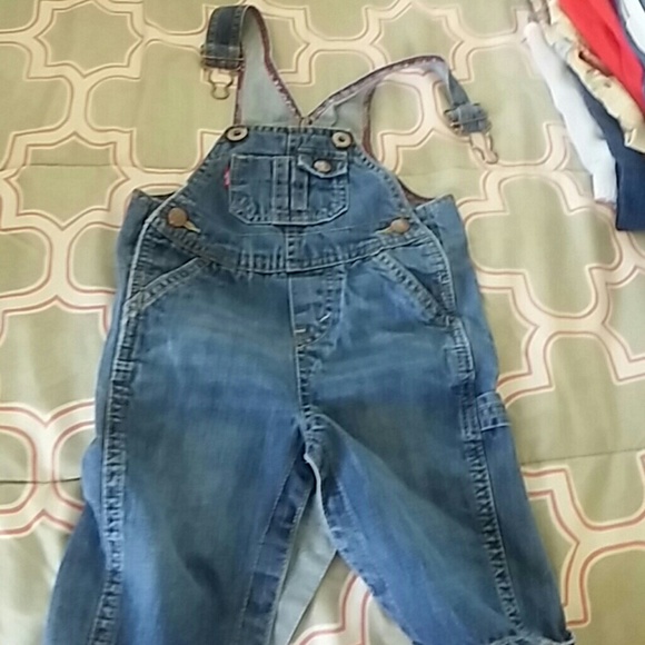 Infants levi overalls