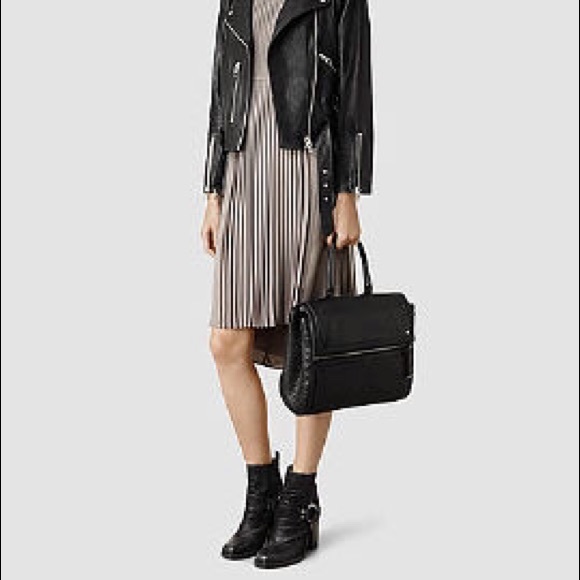 All Saints Dace Bag in black, NWT