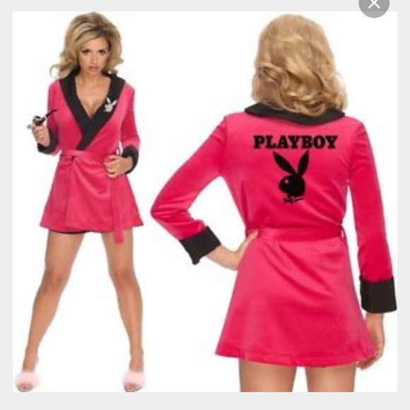 Playboy Pink Hugh Hefner Halloween Costume