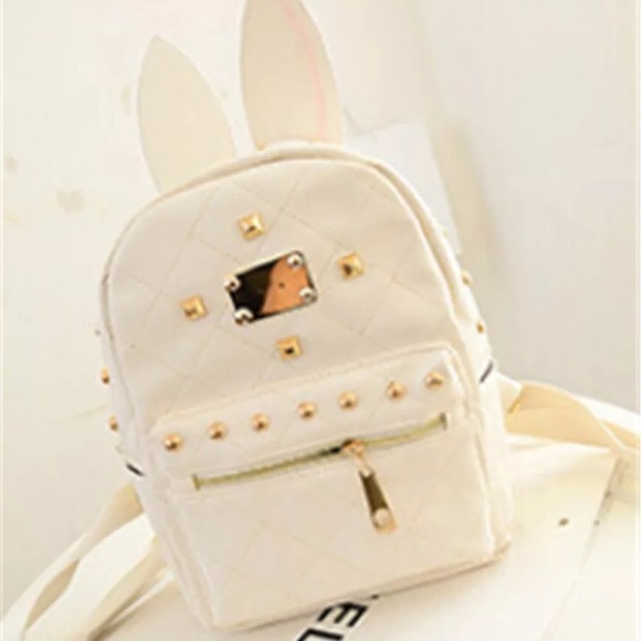 Kawaii bunny rabbit ear bookbag