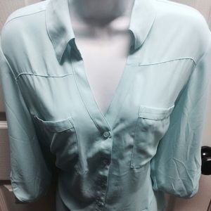 Express women's button up blouse