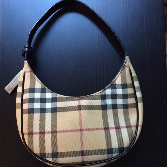 Burberry Handbags - Burberry - beautiful authentic mini hobo bag!