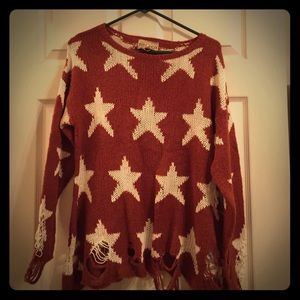 Wildfox star sweater