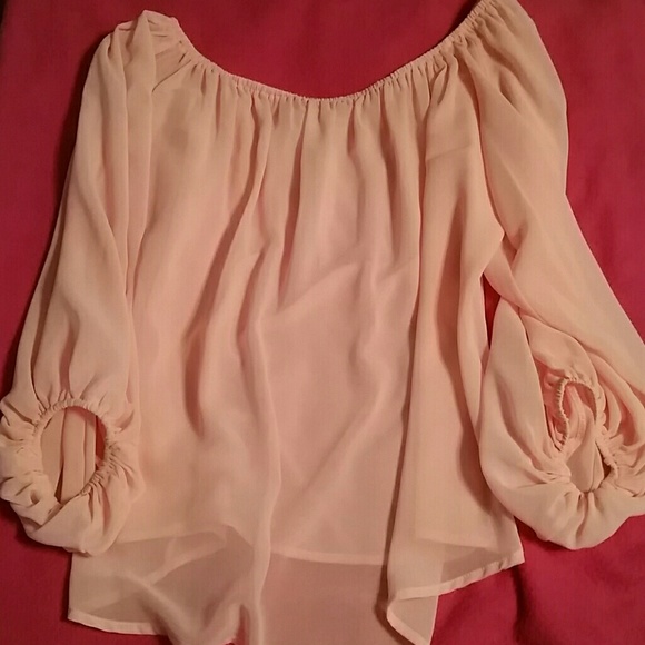 Long sleeve peasant shirt
