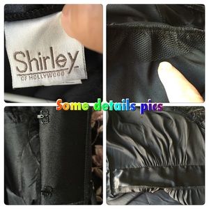 Additional pics of Ostrich feather black long robe