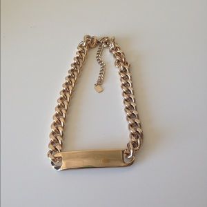 gold necklace