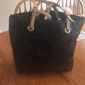 Michael kors black large handbag