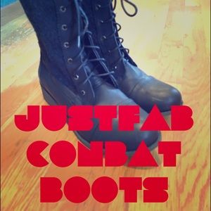 😎Just Fab Combat Boots😎
