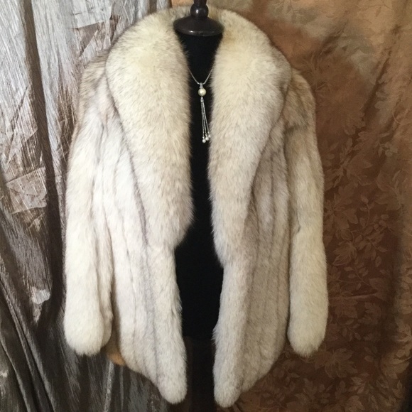 Jackets & Blazers - Fox fur coat,   wide, top quality pelts