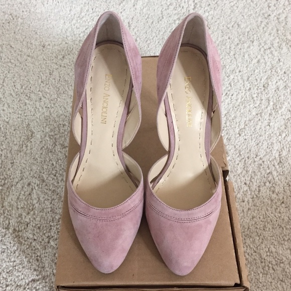 Enzo Angiolini Dollton Pumps in Pinkish Purple