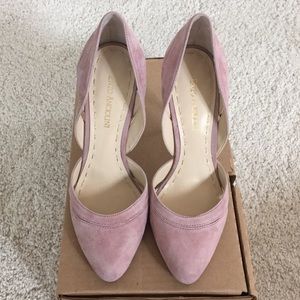 Enzo Angiolini Dollton Pumps in Pinkish Purple