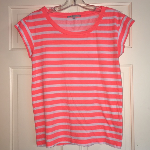 GAP Tops - Striped wide neck tee