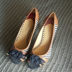 Gianni Bini Nautical Heels