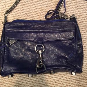 Rebecca Minkoff navy cross body bag