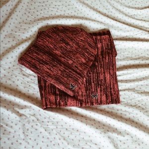 Victoria's Secret PINK scarf and beanie
