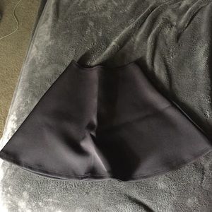 American Apparel black mini circle skirt