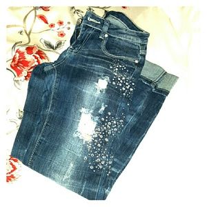 Arden B jeans with a little #bling!