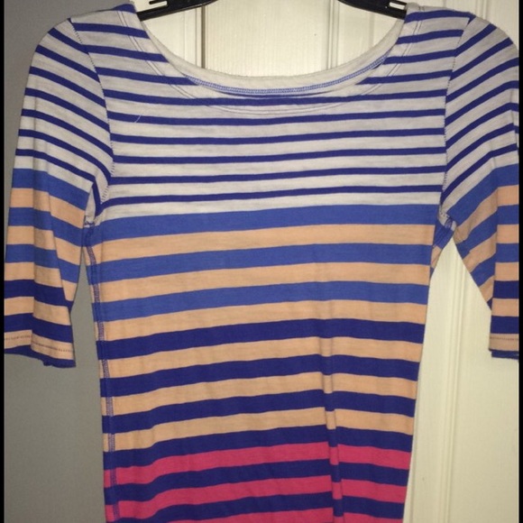 Striped American eagle shirt