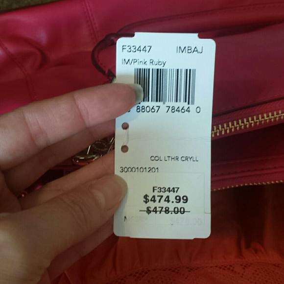 Pink Coach purse - Picture 4 of 5