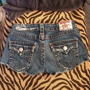 True religion shorts
