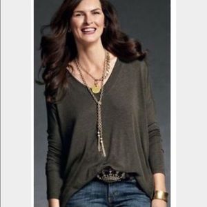 Cabi fall 2012 brown slouch tee size small