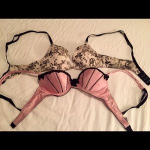 2 Unique Victoria's Secret Bra's.