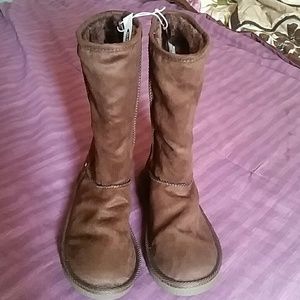 Sueded Boots - Girls