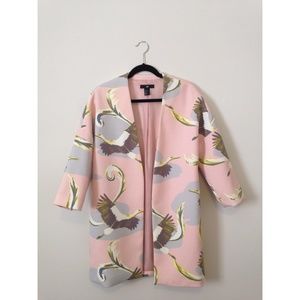 H&M Pink Bird Jacket