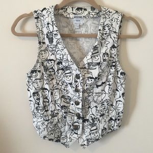 Authentic Vintage MOSCHINO vest