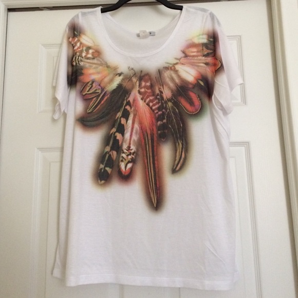 Soft feather shirt