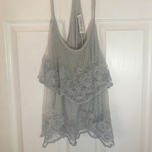 Abercrombie & Fitch Lace Tank