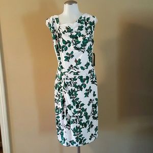 Leaf Print Dress