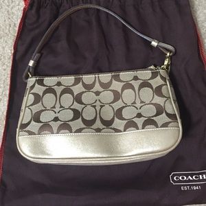 Coach signature mini purse