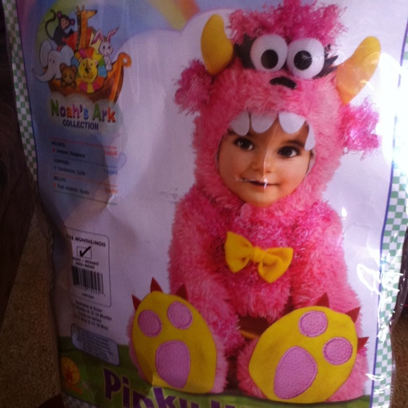 12-18 month Pinky Winky Monster Halloween Costume