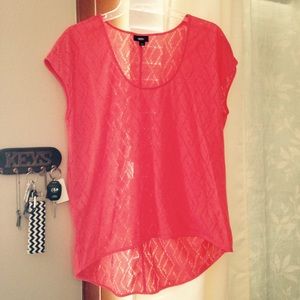 Coral top