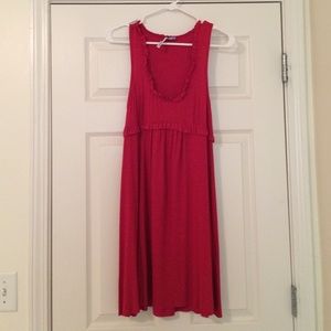 Michael Stars red jersey dress
