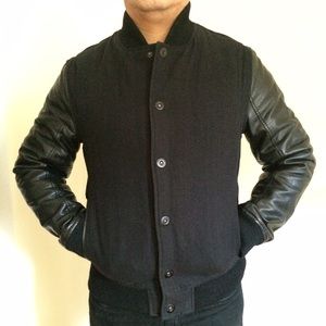 🌟SALE🌟DKNY Black Varsity Jacket