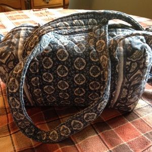 Vintage vera Bradley bag blue paisley