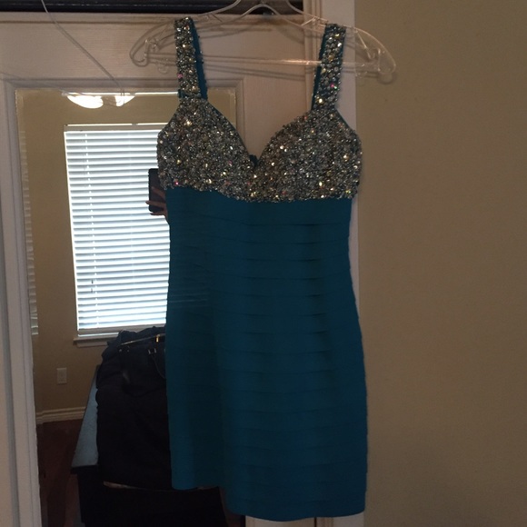 Sherri Hill short jeweled dress
