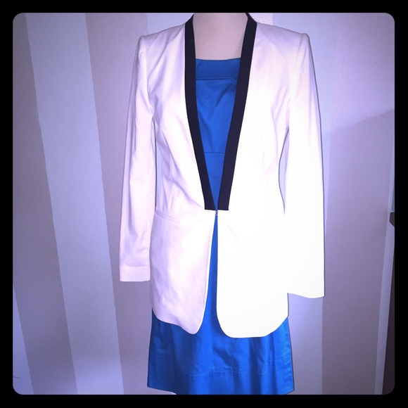 White BCBG Blazer