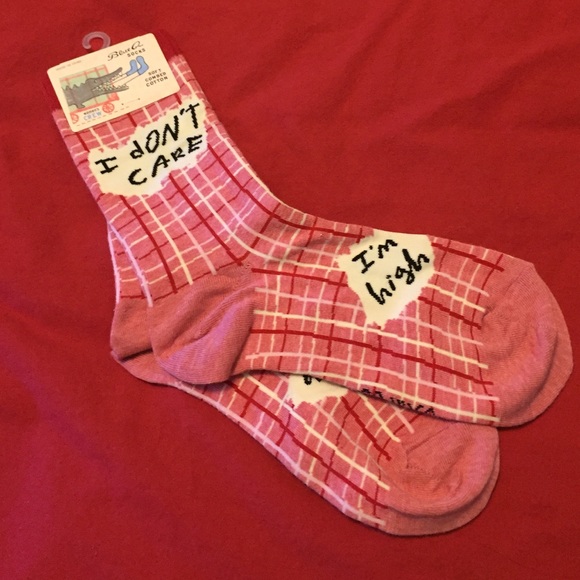 Blue Q Crew Socks