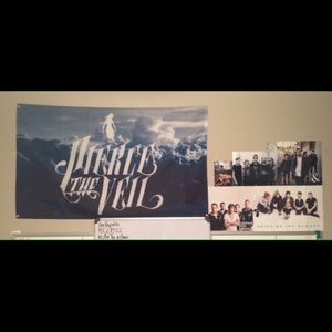 Pierce The Veil Clouds Flag